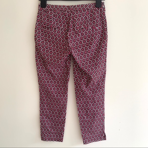 H&M Geometric Pattern Capri Pants in Size 2 - Picture 9 of 10